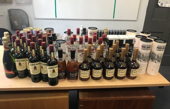 Stolen alcohol